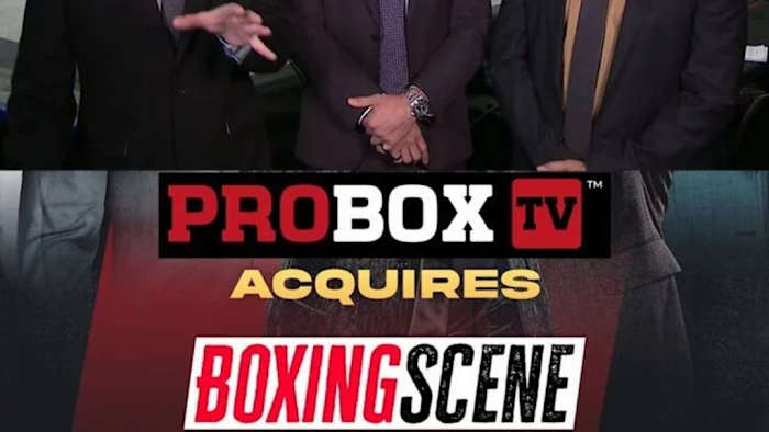 ProBox purchases Boxing Scene, changing the editorial landscape and signifying a shift in times. X.